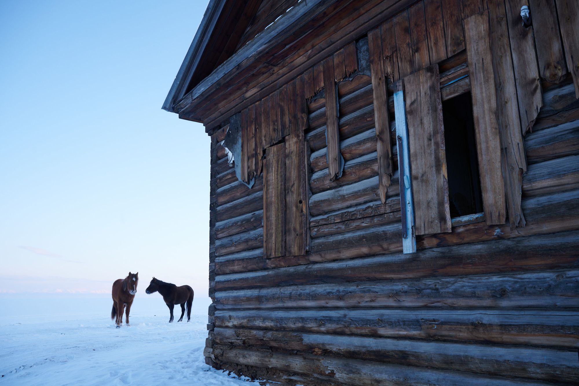 Baikal, a winter wonderland