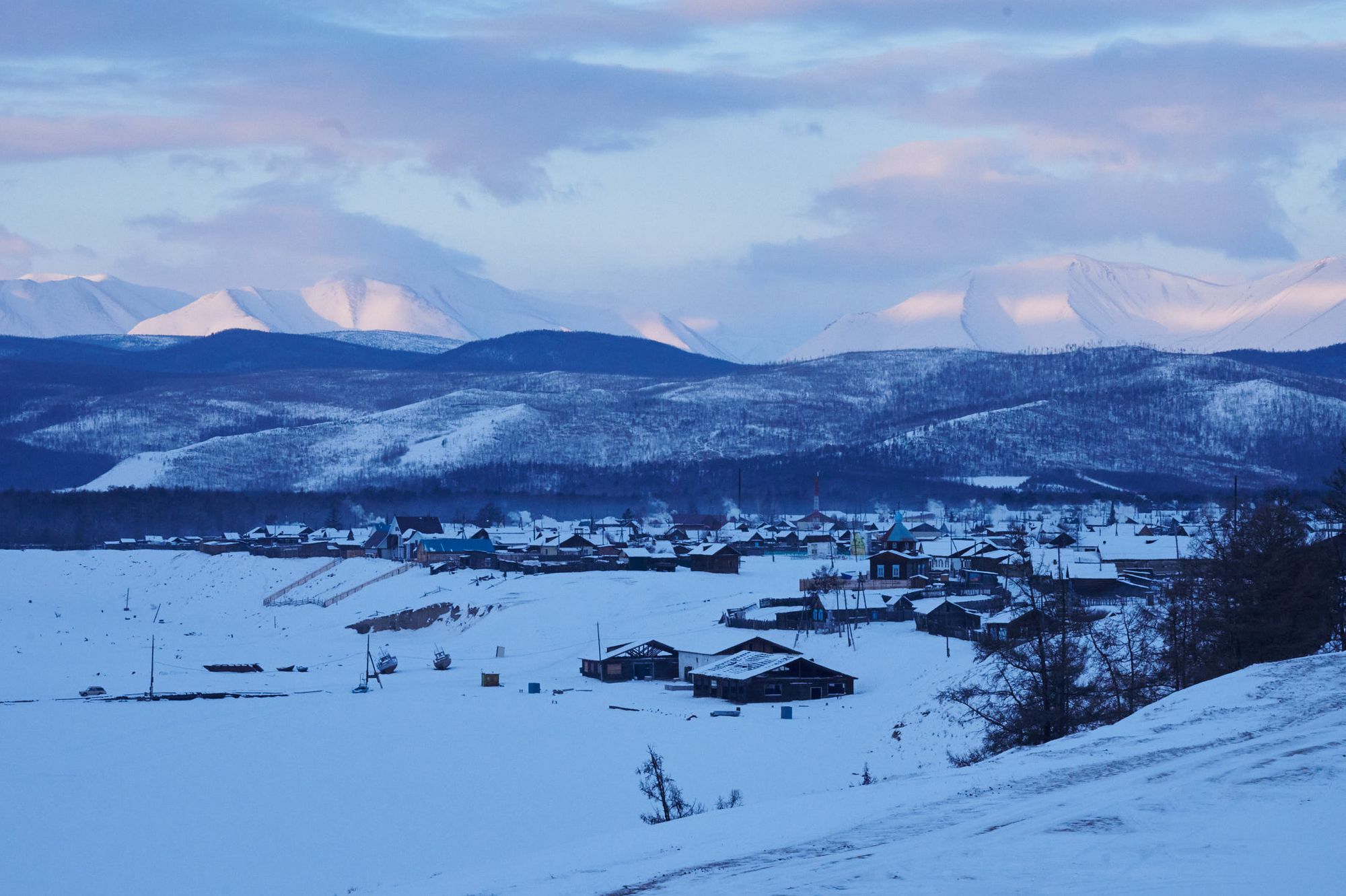 Baikal, a winter wonderland