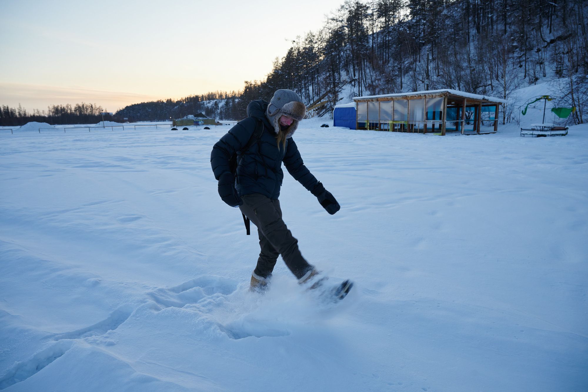 Baikal, a winter wonderland