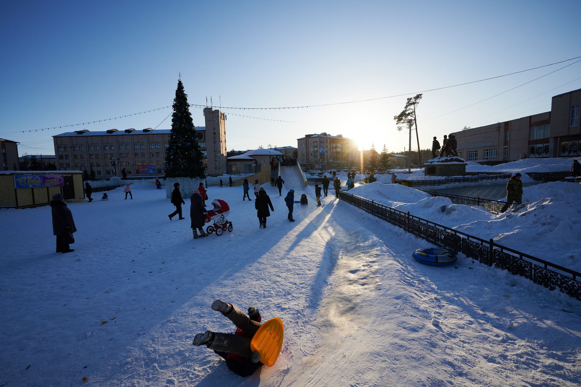 Baikal, a winter wonderland