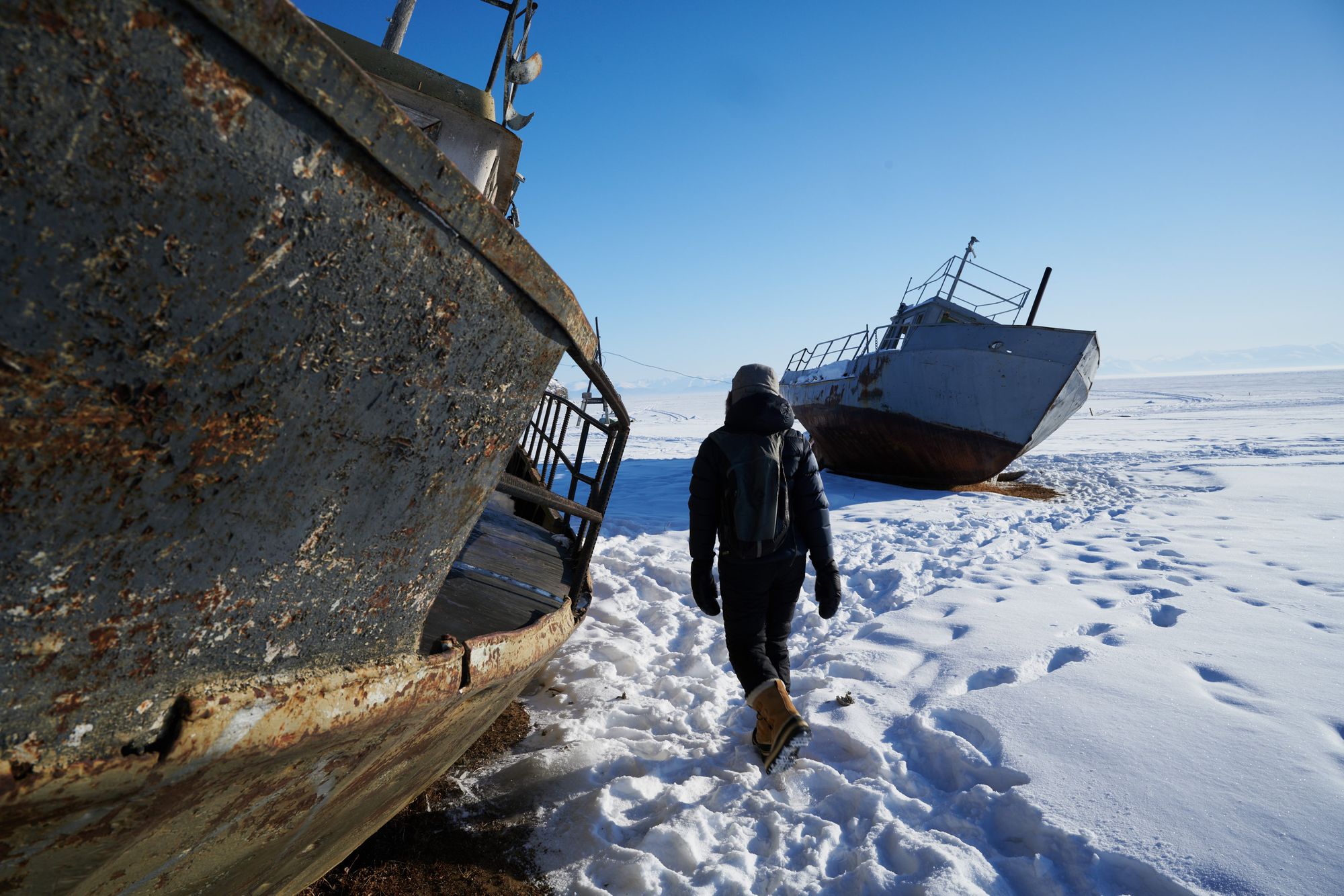 Baikal, a winter wonderland