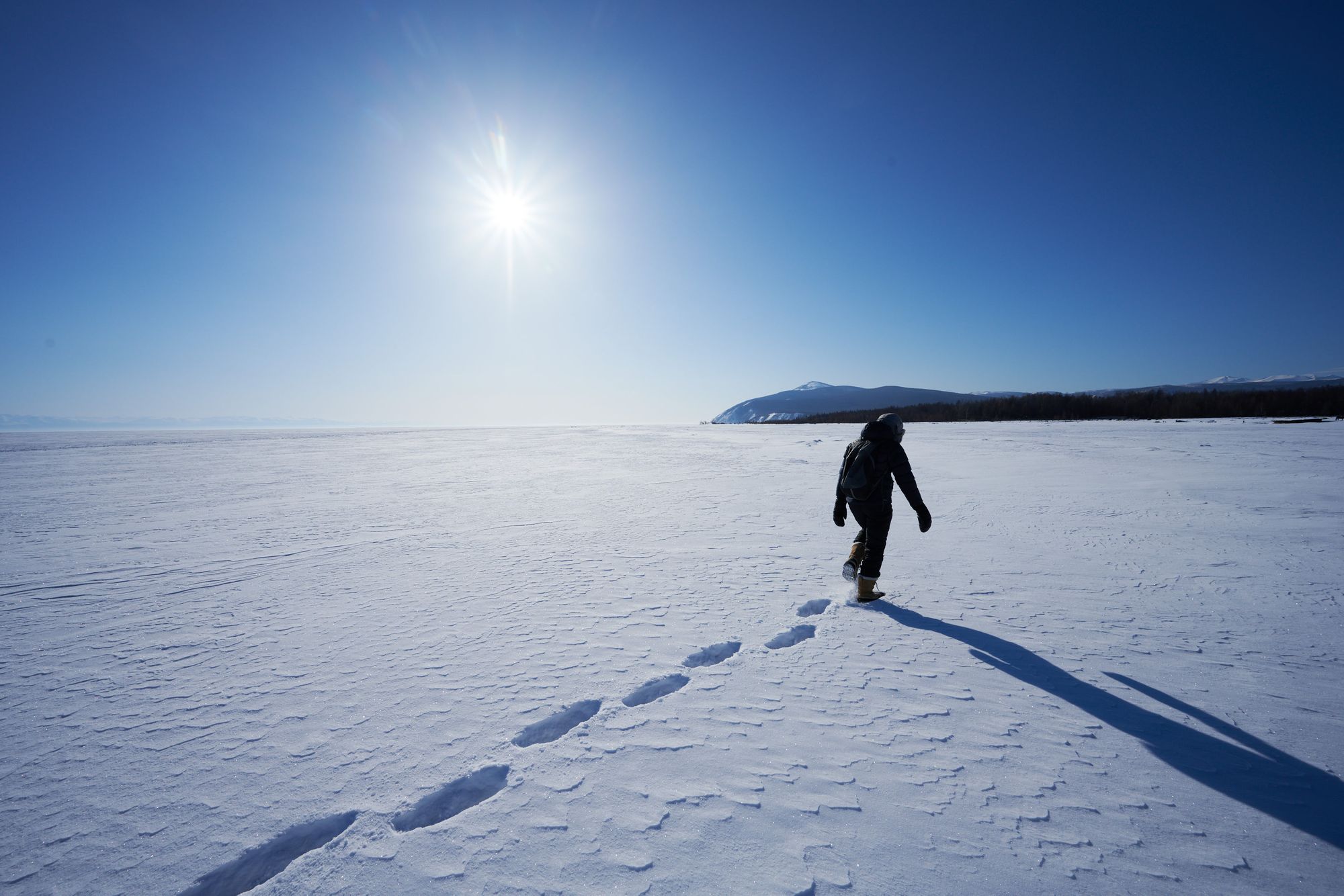 Baikal, a winter wonderland