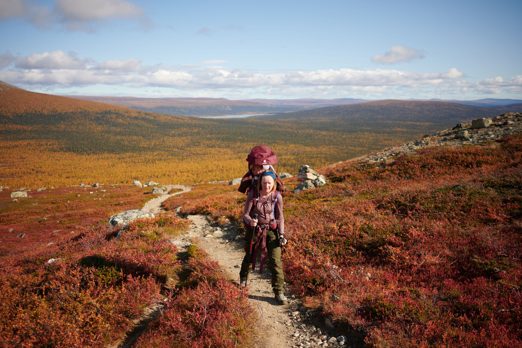 Kungsleden with a toddler - part 2: Saltoloukta to Kvikkjokk