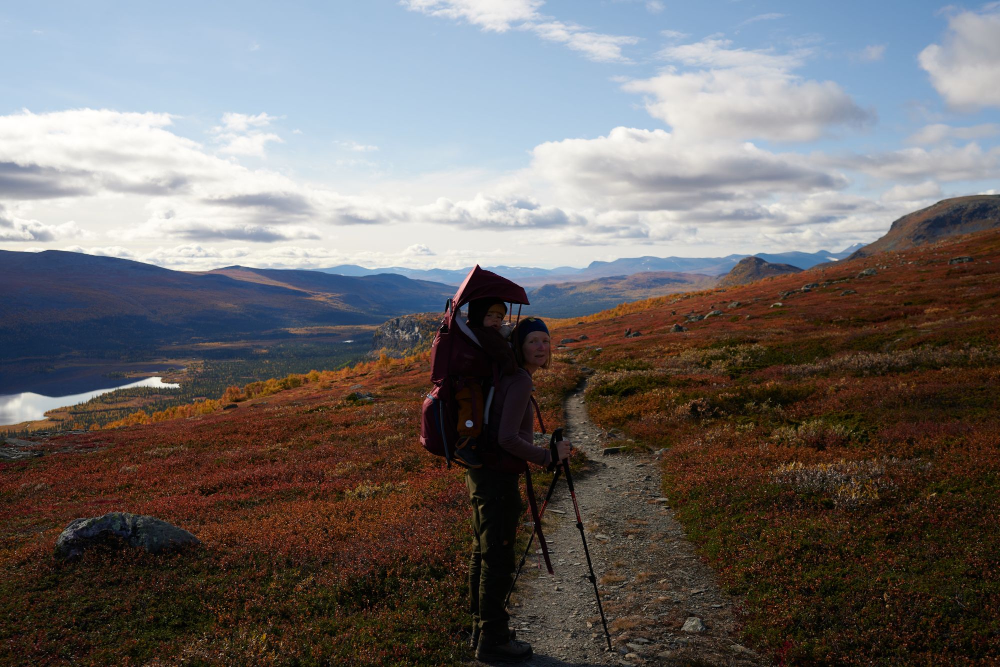 Kungsleden with a toddler - part 2: Saltoloukta to Kvikkjokk