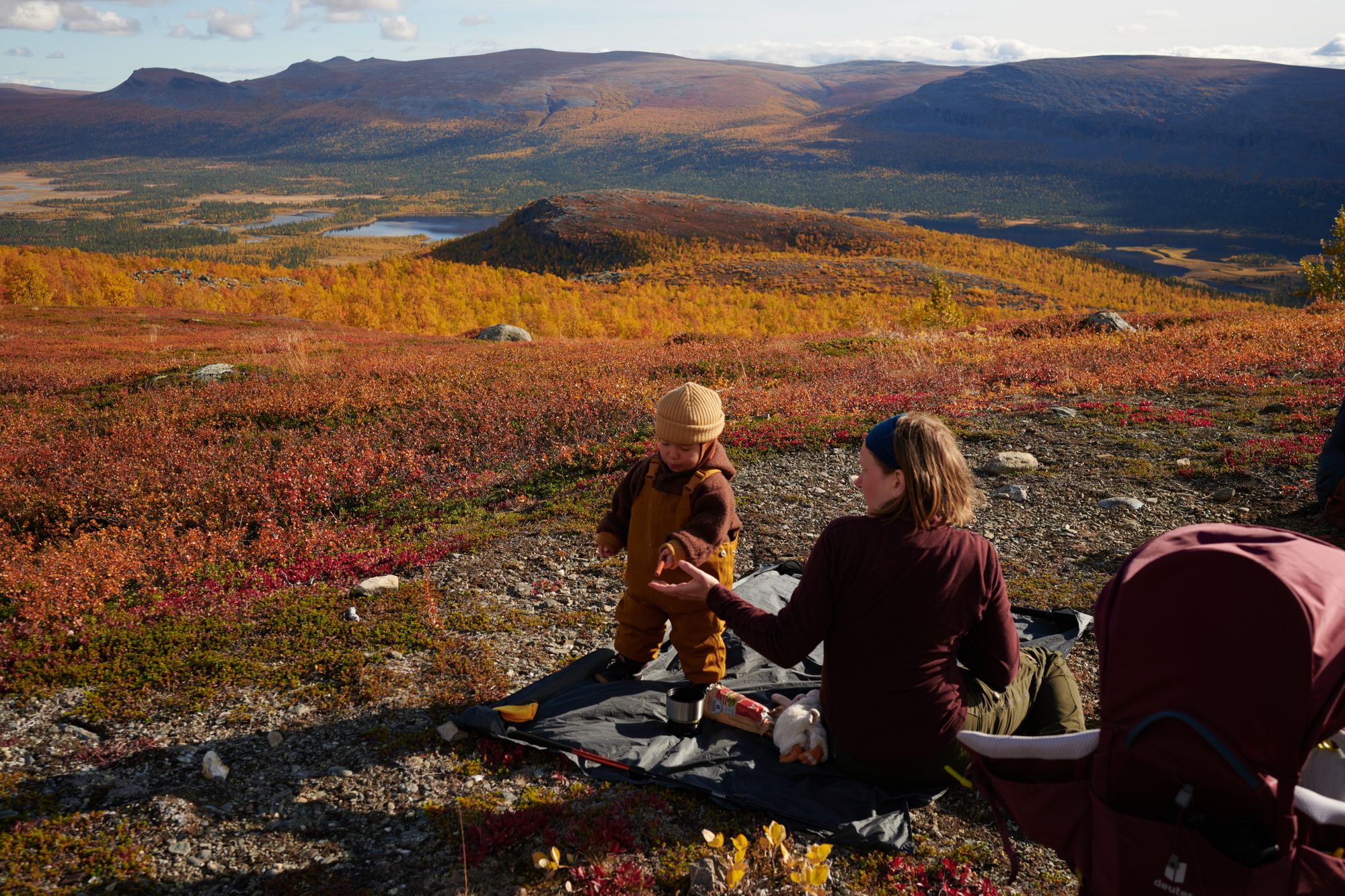 Kungsleden with a toddler - part 2: Saltoloukta to Kvikkjokk