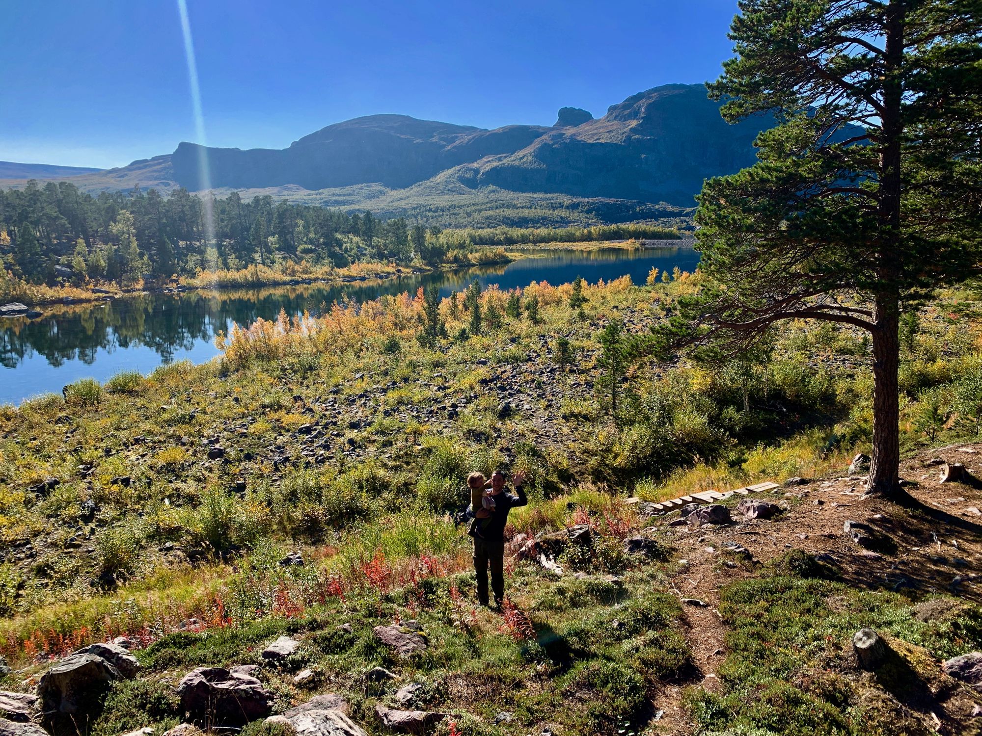 Kungsleden with a toddler - part 2: Saltoloukta to Kvikkjokk