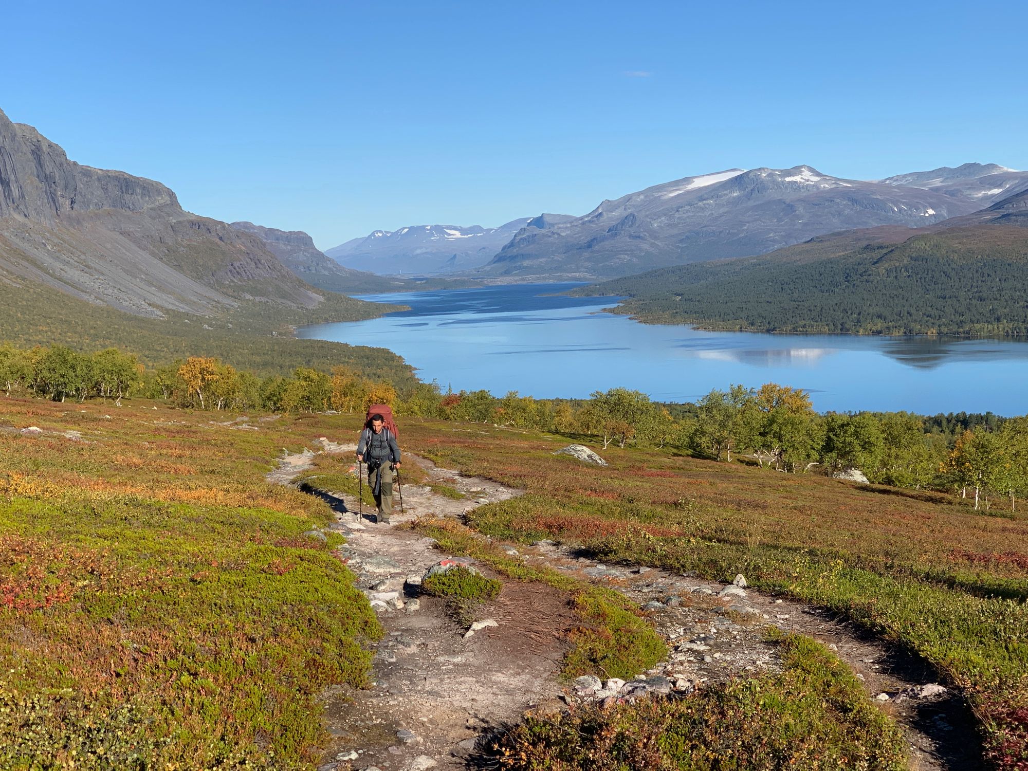 Kungsleden with a toddler - part 2: Saltoloukta to Kvikkjokk