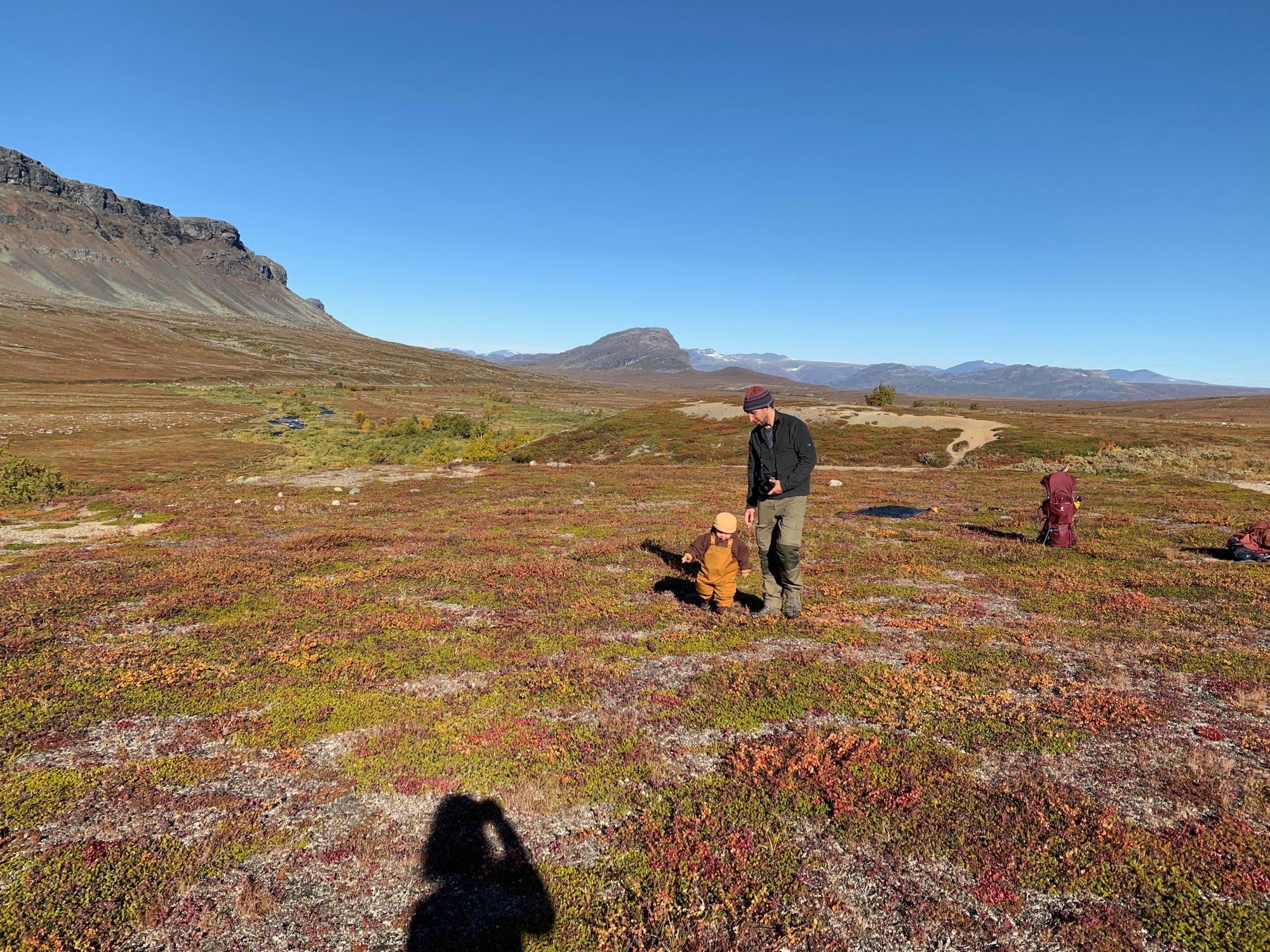 Kungsleden with a toddler - part 2: Saltoloukta to Kvikkjokk