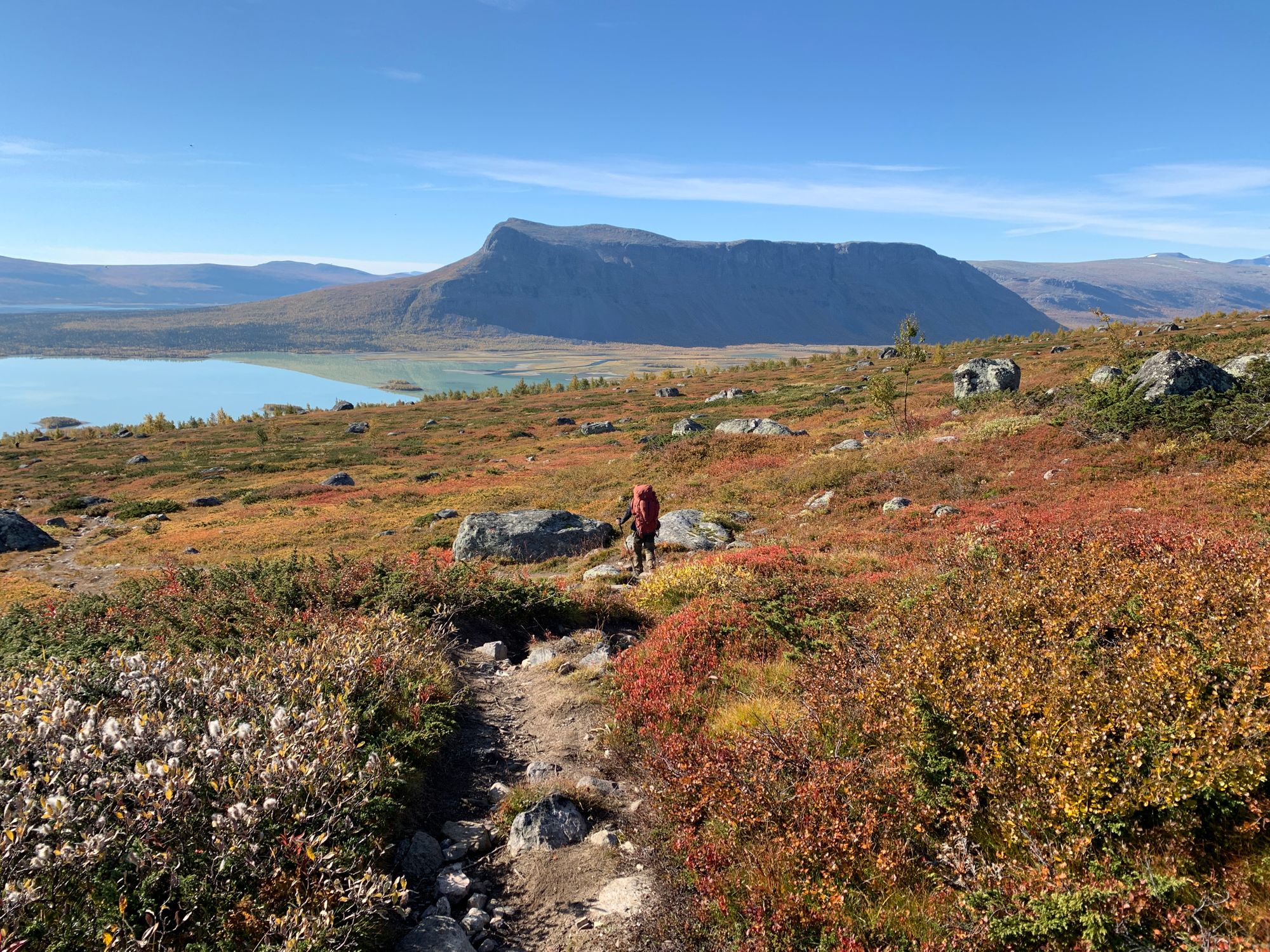 Kungsleden with a toddler - part 2: Saltoloukta to Kvikkjokk