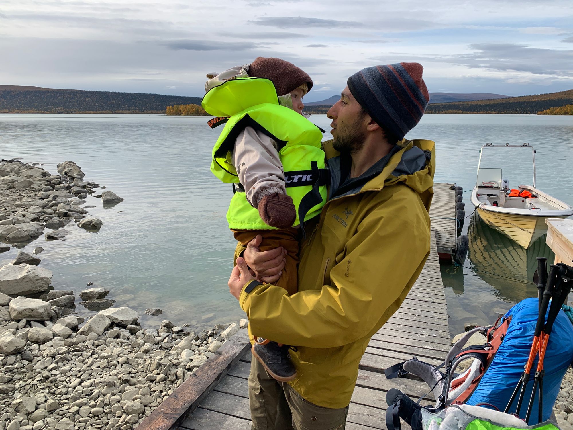 Kungsleden with a toddler - part 2: Saltoloukta to Kvikkjokk