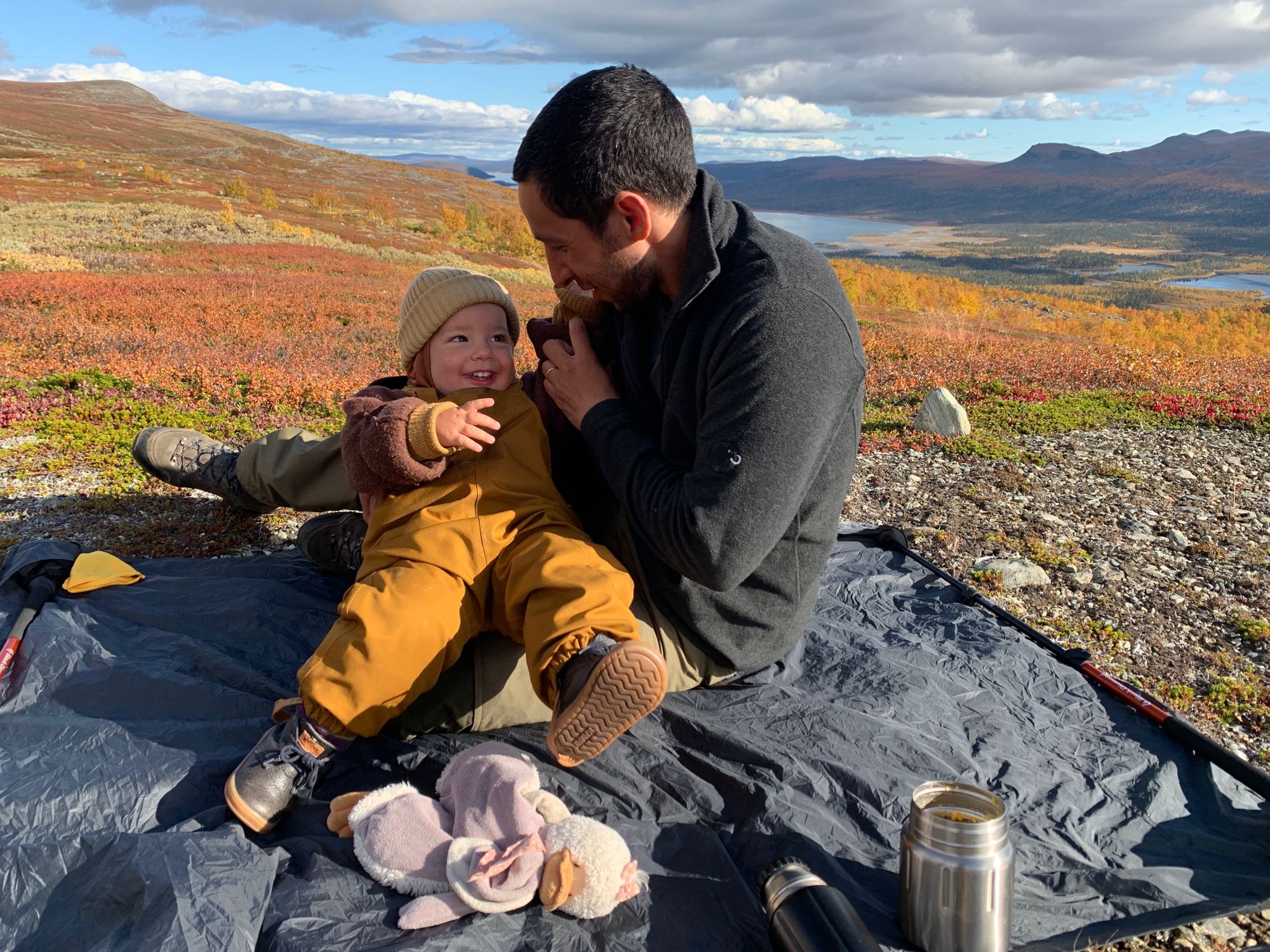 Kungsleden with a toddler - part 2: Saltoloukta to Kvikkjokk